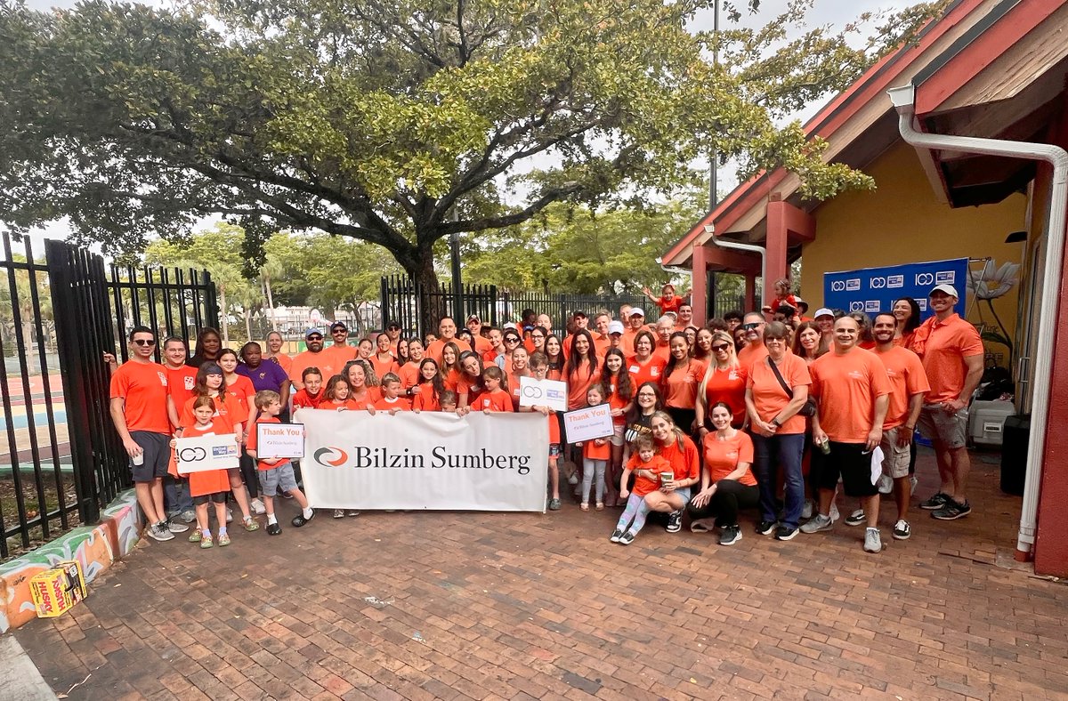 🌟 Celebrating @bilzinLaw employees & volunteers our April Volunteer Spotlight!! During Bilzin Sumberg Cares Day, they revitalized Belafonte TACOLCY Center with painting, landscaping, mural creation & more. Thank you for your dedication to building a #StrongerMiami! 💙