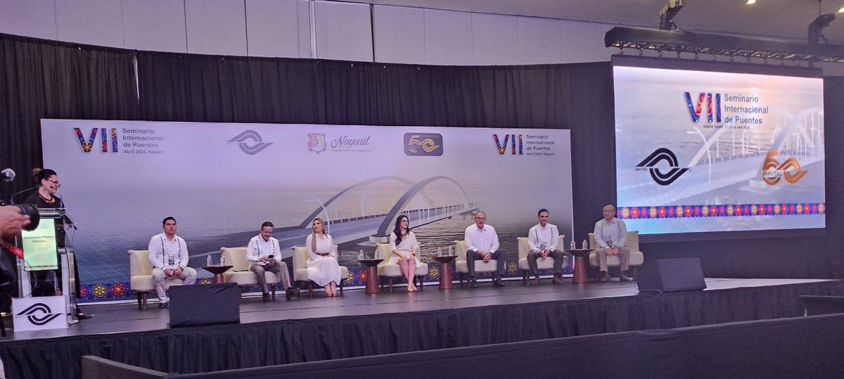 lrojasnieto's tweet photo. Se inaugura el: 𝗩𝗜𝗜 𝗦𝗲𝗺𝗶𝗻𝗮𝗿𝗶𝗼 𝗜𝗻𝘁𝗲𝗿𝗻𝗮𝗰𝗶𝗼𝗻𝗮𝗹 𝗱𝗲 𝗣𝘂𝗲𝗻𝘁𝗲𝘀 🌁de la @AMIVTACmx por la representante del Secretario @jorgenunol, Eréndira Valdivia con la presencia del Subsecretario @JFelipeVerdugo  y nuestro presidente @SalvaFdezAyala https://t.co/vjyBsCDTQW