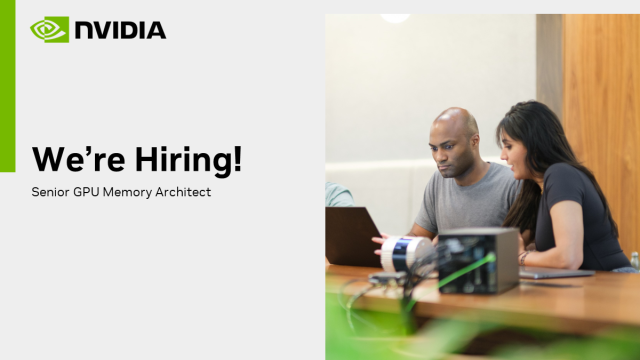 We're seeking a seasoned Senior GPU Memory Architect who can contribute to advancing the forefront of GPU memory systems and memory management optimization by developing innovative architecture and micro-architecture solutions. #NVIDIAlife bit.ly/3VZ4Hhf