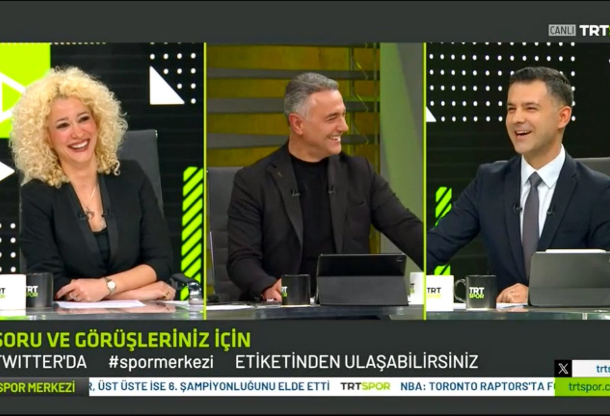 TRT SPOR Kanalı “SPOR MERKEZİ” programında @ceylabuyukuzun ve @ozkanozzturk ile yayınımız başladı…