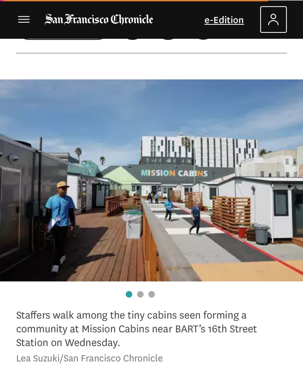 The complete absurdity for a tiny, dense City to drop millions on what looks like Peewee’s Playhouse to “house” 60 more of our endless stream of demented drug tourists in expensive “cabins?”  It’s like inviting the Vampire in and building him a coffin.  @SF_HSH needs to close.