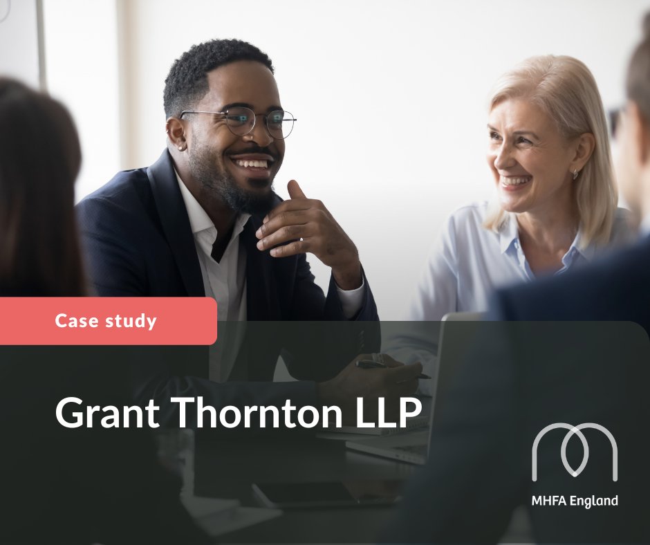 MHFA England® (@mhfaengland) on Twitter photo "Having a mentally healthy workforce isn’t an optional extra, it’s a commercial imperative."
Hear from Jenn Barnett at <a href="/GrantThorntonUK/">Grant Thornton UK</a>, about how #MHFA training has impacted their people and overall wellbeing strategy ➡️ bit.ly/4cTnikJ "Having a mentally healthy workforce isn’t an optional extra, it’s a commercial imperative."
Hear from Jenn Barnett at <a href="/GrantThorntonUK/">Grant Thornton UK</a>, about how #MHFA training has impacted their people and overall wellbeing strategy ➡️ bit.ly/4cTnikJ