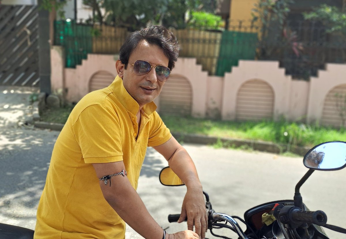 When life gives another chance, grab it #familyguy #diggywrites #thursdaymorning #thursdayvibes #ThursdayMotivation #kolkata @cityofjoyfilm #cityofjoy #biker #trendingvideo #trending2024 #viral #lifeseries #lifestyle #IPL2024live