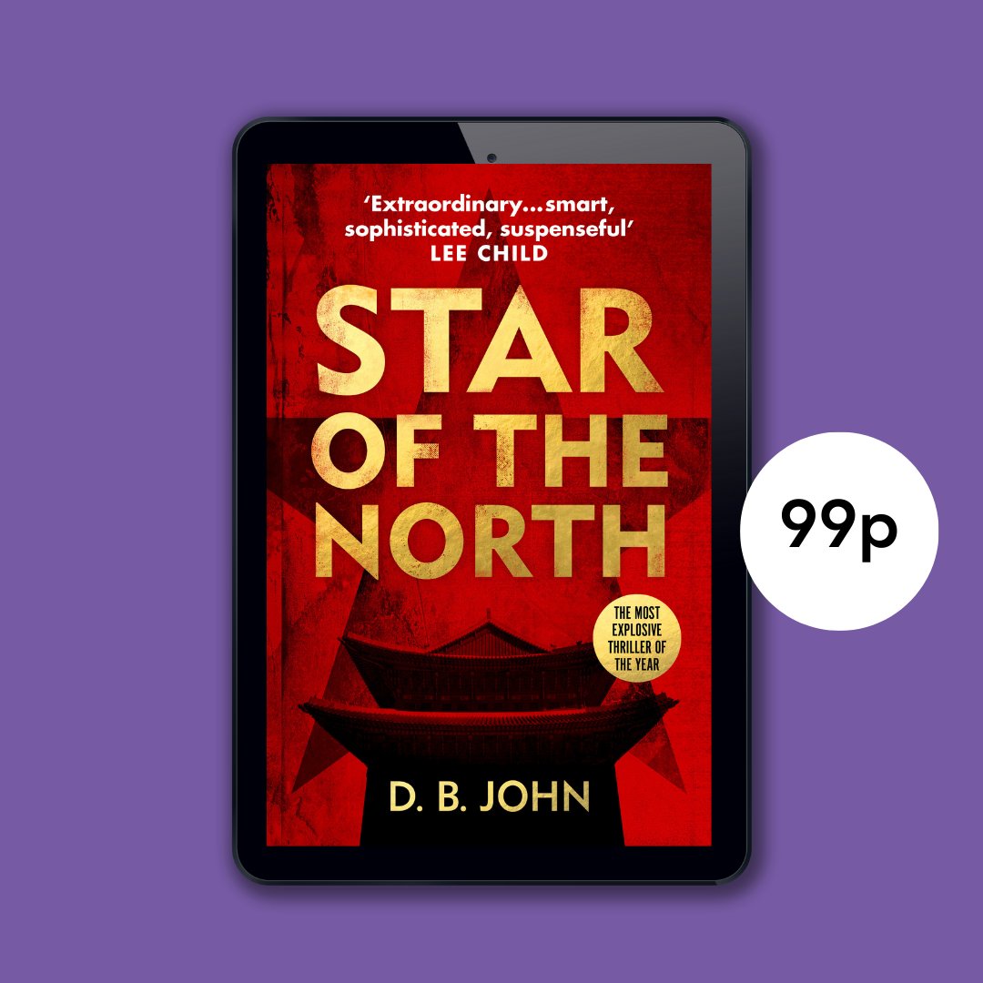 Looking for an explosive thriller to dive into? STAR OF THE NORTH by D.B. John is only 99p on Kindle this month! Buy here: amazon.co.uk/Star-North-exp…