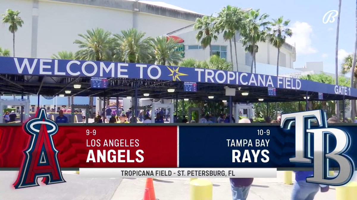 Wrapping up against the Angels today! Stream the action ➡️ BallySports.com & Bally Sports app #MLB | #RaysUp