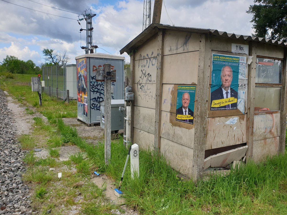 Nouvelles affiches reçues !
@f_asselineau 
#UPR 
#UPRTV 
#Europeennes2024