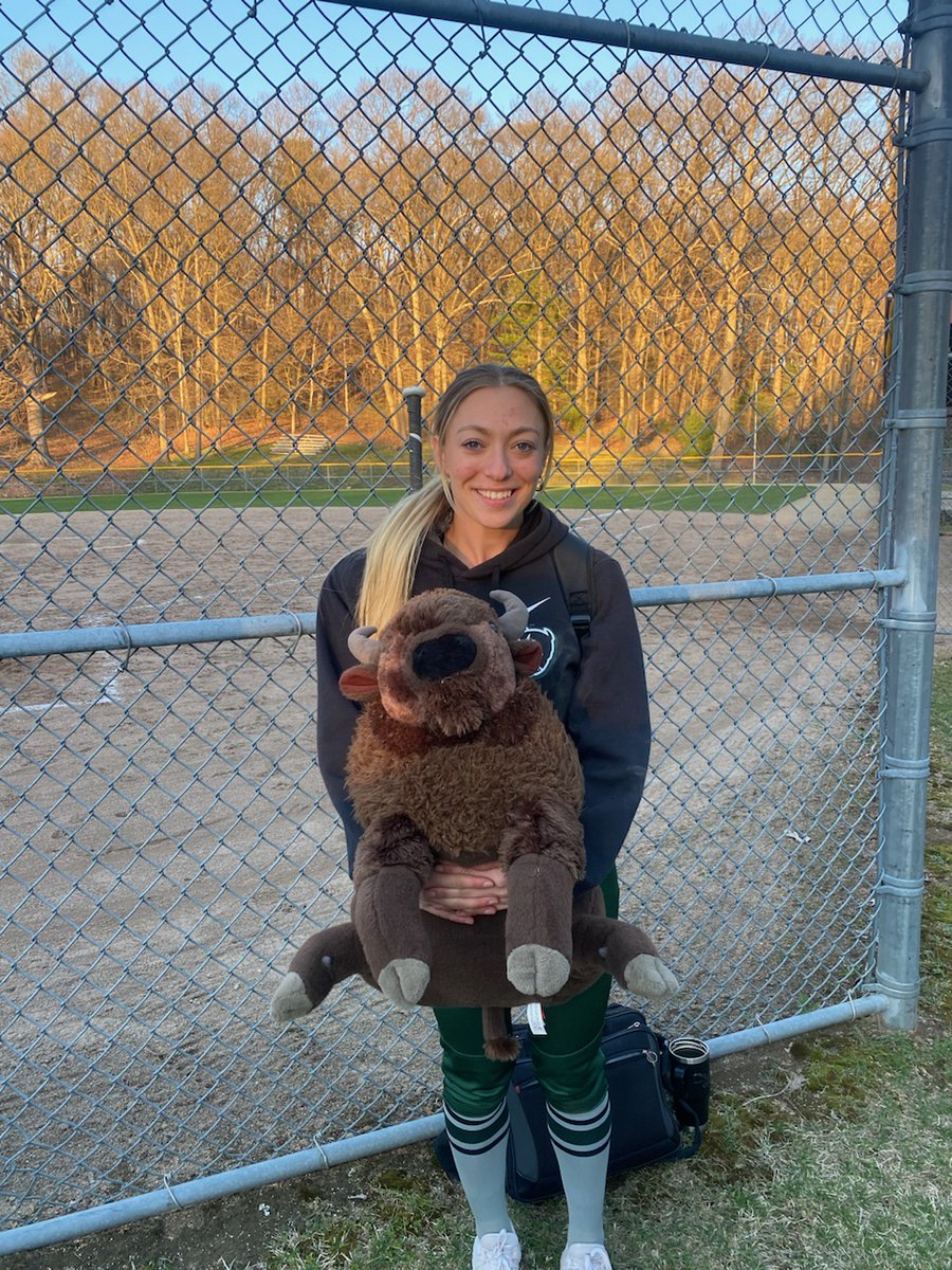 Our Week 11 Bison of the Week goes to Fr. Cassidy Machado! Cassidy has done a great job coming in to pitch in tough situations and finding ways to get the job done. In the last week, she picked up her first collegiate win and grabbed 2 more wins. Congrats Cass!!🦬 #bisonoftheweek