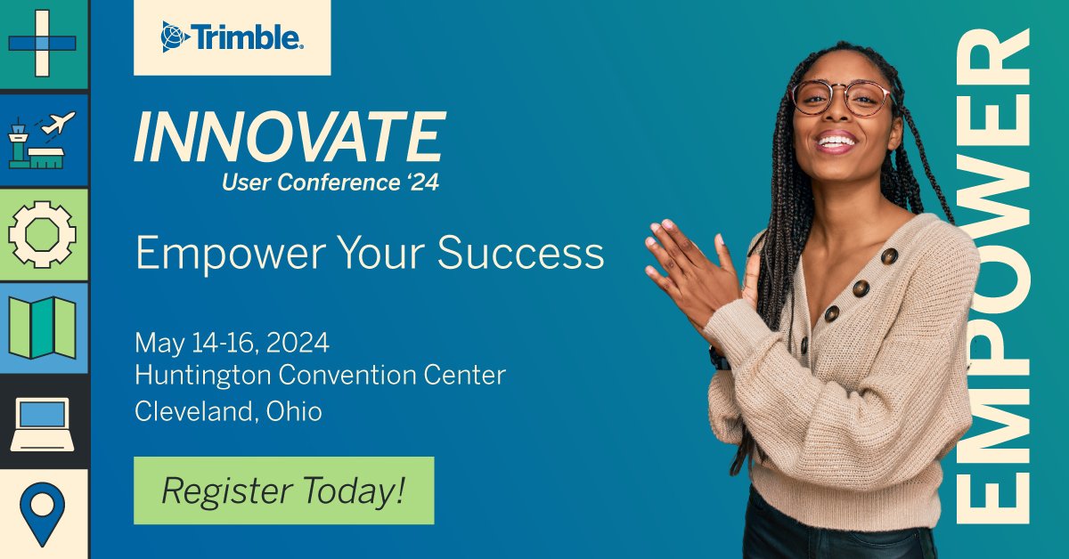 Trimble_ALM's tweet image. Trimble #Innovate2024 User Conference is jam-packed with 150+ captivating sessions! Topics, such as, “#AI Enabling the Next Wave of Digitally Transformed Cities” and &quot;#ArcGIS Road and Highway Integration&quot;. View all sessions here: bit.ly/4aAeNtx

#TrimbleInnovate