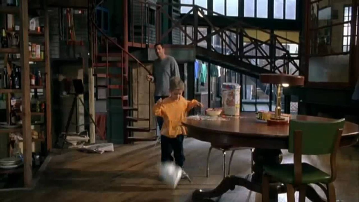 The real ideal male living space is the apartment from Big Daddy