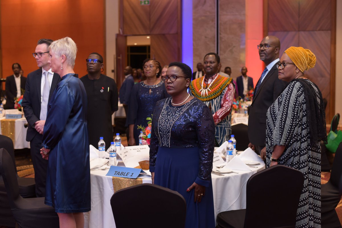 ealawsociety's tweet photo. Elegance and prestige are in the spotlight at the RAP Gala dinner, featuring the Kenya Prison Services and esteemed implementing partners _ @RWI_Nairobi @LawyersofAfrica @CoalitionAfCHPR @NANHRI40
 #GalaDinner  #6YearsOfRAP https://t.co/i767qMTumG