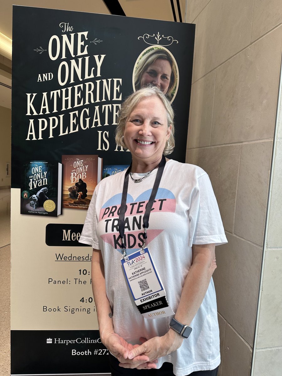 Such a joy to see old friends and new at #TXLA24! ⁦@HarperChildrens⁩ ⁦@MacKidsBooks⁩