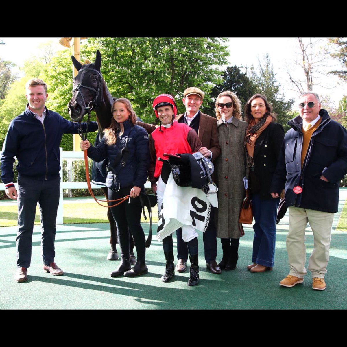 🥇 🌟ALL IN YOU 🌟 An incredible win at ParisLongchamp with a patient ride by Aurélien Lemaitre💥 With a bright future ahead including the possibility of Royal Ascot, All In You has shown a lot of class🥳 Congratulations to owner D Maxwell & breeders Herald Bloodstock🍾