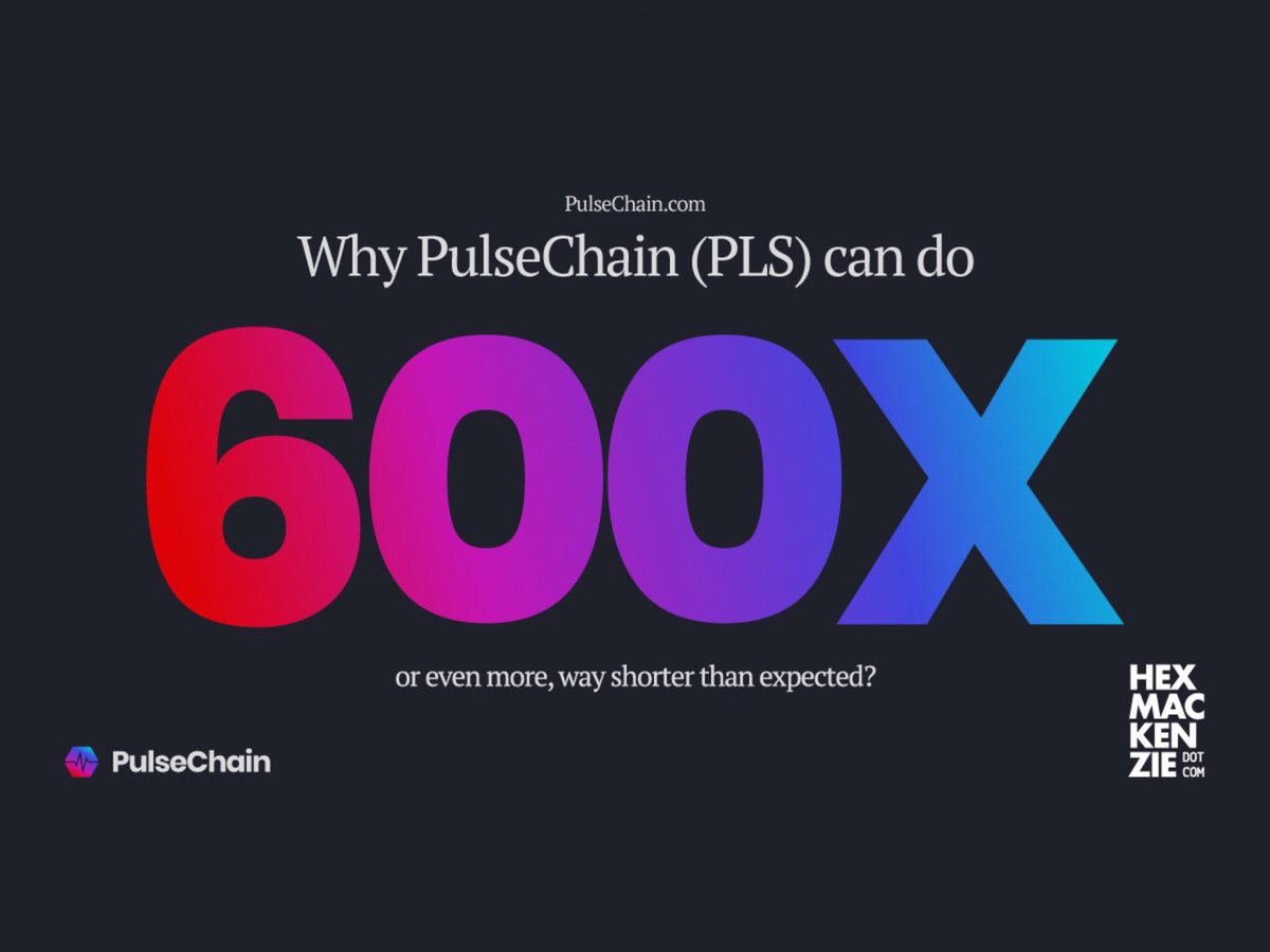#PulseChain is a Layer 1 Blockchain that offers everything #Eth does without all of the FLAWS ✅

#Pls - FAST ✅
#Pls - CHEAP ✅
#Pls - GREEN ✅
#Pls - SECURE ✅

Times are changing in Crypto ….ARE  YOU ? 🥸💰🥸💰🥸💰