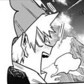 A blushing Bakugou Katsuki for your tl