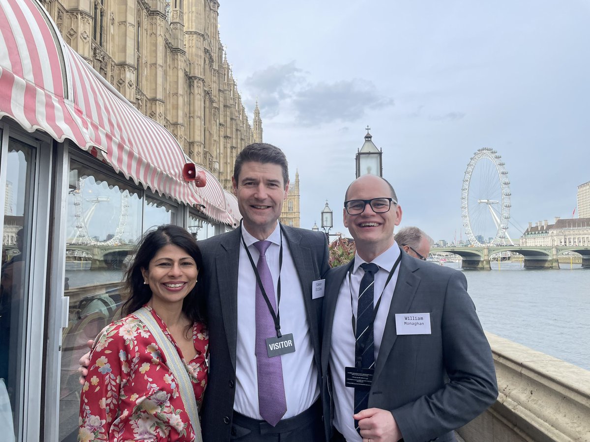 Great to see colleagues at the House of Lords today. Celebrating the @DigHealthLeader with @DrSimonEccles and @chat2sonia