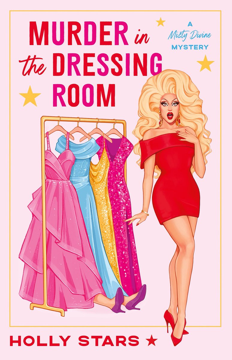 'A poisoned chocolate. A stolen dress. An elusive catburglar. Drag’s not just dramatic, it’s deadly.' 'Murder In a Dressing Room' by Holly Stars is available to pre-order in the US and Canada at the link below👇 penguinrandomhouse.com/books/750015/m… @hollywstars