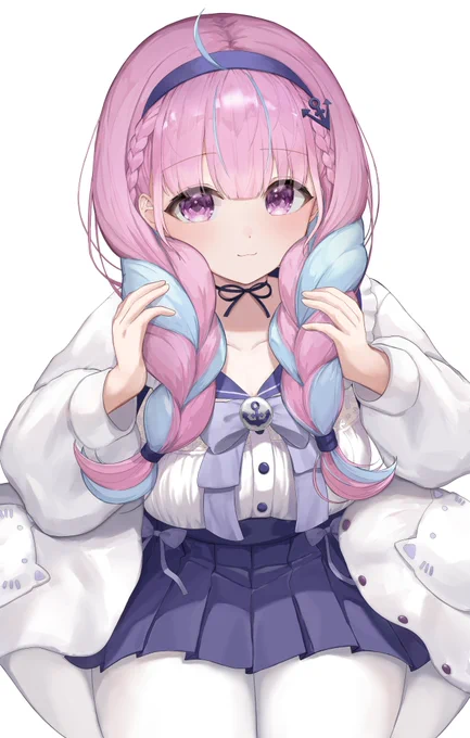 三つ編みかわいい#あくあーと 