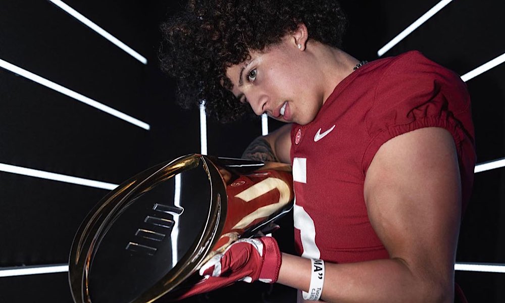 Georgia 4-Star LB commit Jadon Perlotte @Jadon_Perlotte5 will officially visit Alabama in June.