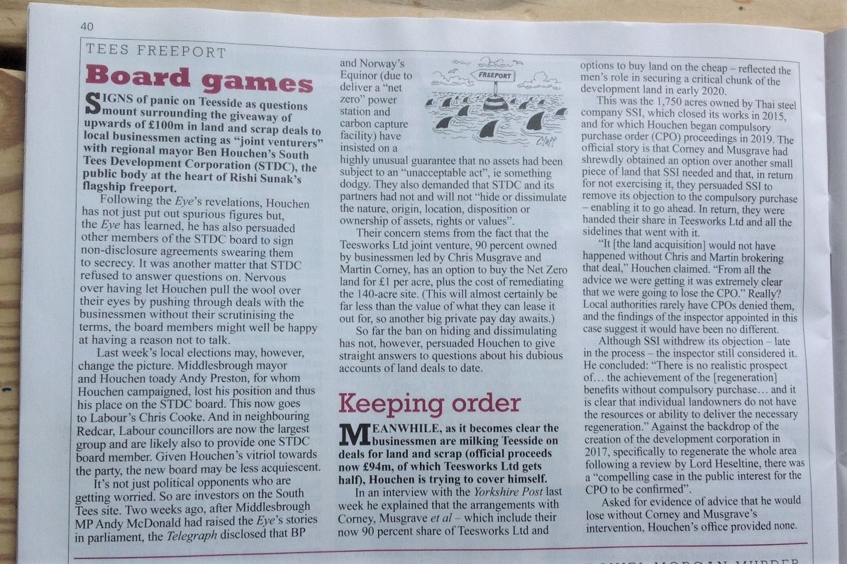 @SimonClarkeMP @BenHouchen I notice you've still not instructed your legal team to take Private Eye & The FT to task for continually pointing out the corruption.
I wonder why that is?
#ToryCorruption