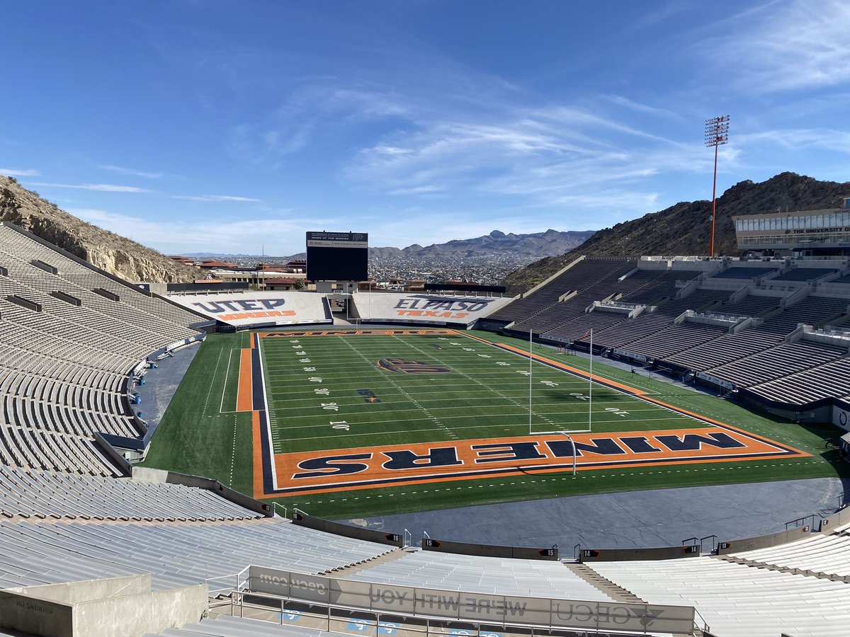 AlecGolini's tweet photo. Awesome few days in El Paso for the @SpryCompliance team visiting our partner @UTEPAthletics to meet with coaches &amp; share exciting product updates. Incredible campus and even better people. Go Miners! #PicksUp https://t.co/G4tEvSvUGB
