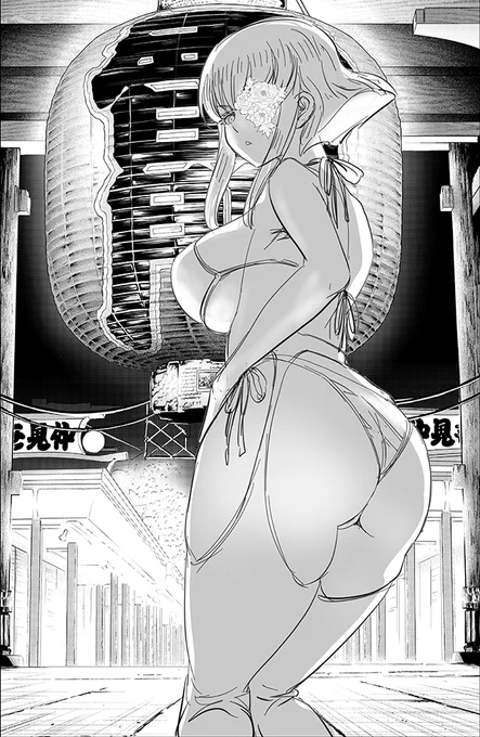進捗。やっと下描き終わった。やべえっす。 