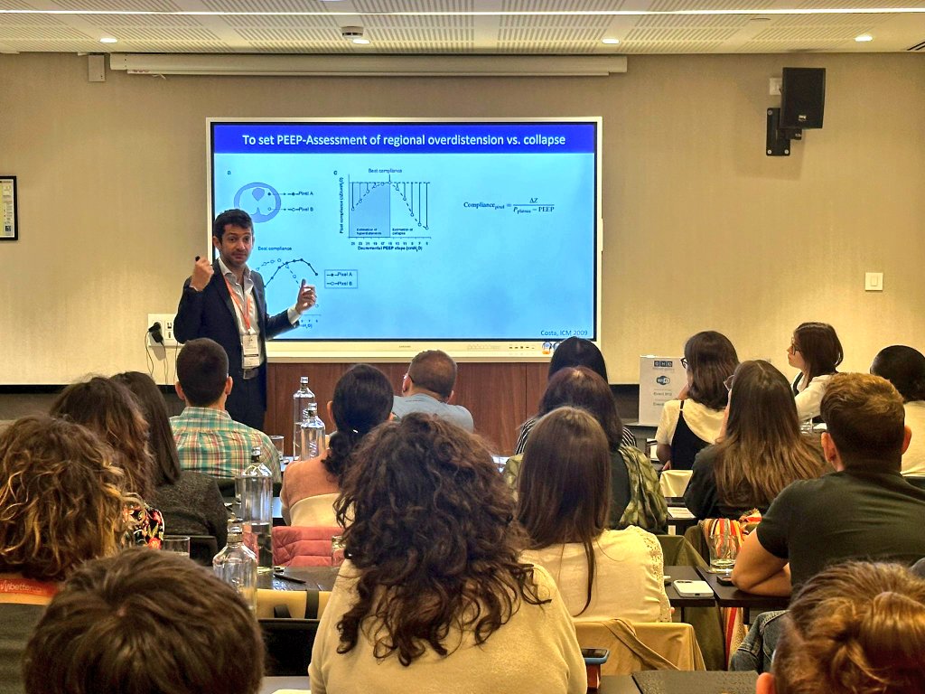 🫁Durant els dies 17, 18 i 19 abril @CriticsTauli organitza la segona edició del curs #iVent, avui amb la col·laboració de @DomGrieco i @Luigi_ICM sobre optimització de PEEP i ARDS #iVent2024 @parctauli @I3ptT