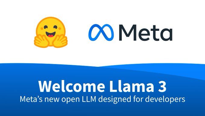 🎉BIG NEWS: Meta released 𝐋𝐥𝐚𝐦𝐚𝟑 Detailed 🧵: 🌟2 sizes: 8B for efficient deployment, 70B for large-scale apps 💡Base & Instruction-tuned variants available, ++ Llama Guard 2 safety model 🤯Expanded vocab size to 128K tokens; better encoding efficiency & multilingualism