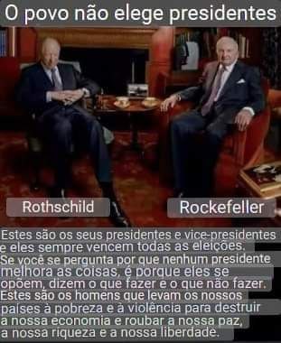 Eram eles que mandavam no mundo. As famílias amaldiçoadas Rothschild e Rockefeller, híbrido de descendentes de Reptilianos.