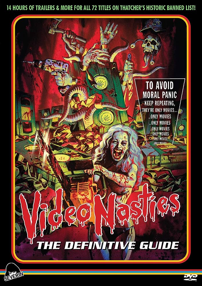 One aspect of modern presentation of media we're missing. Presentation. Commodities, digitally mastered 4k versions of cult classics look and feel the same. Inviting but not dangerous. The impact of the Video Nasties was not in their content but in the way they looked.