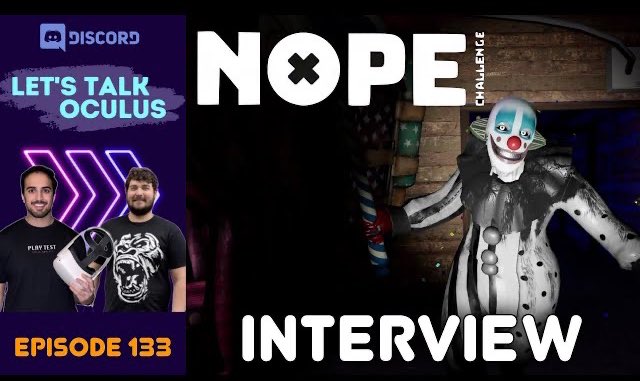Let’s Talk Oculus ep. 133 is now LIVE!

This phobia driven game was tough to prepare for, but thankfully I had the NOPE BUTTON! 🚨

I sit down with <a href="/joehalper/">Joe Halper</a> to discuss their upcoming game, NOPE CHALLENGE. 🕷️🤡

🎙️Available on all good pod platforms.

📺: youtu.be/90MY7JNODzA