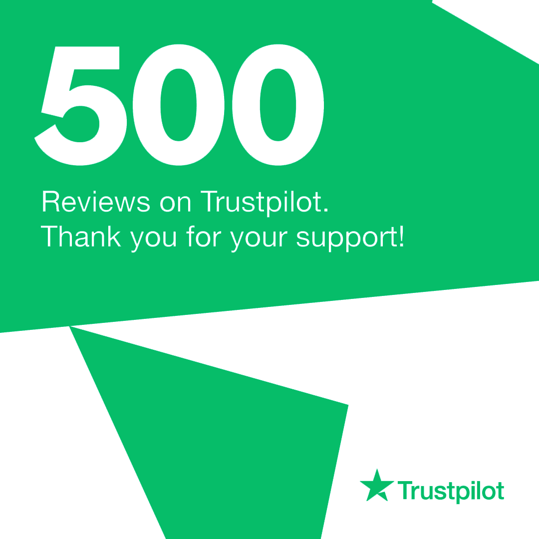 500 Reviews and counting on Trustpilot! Woohoo! Thank you to everyone who has left feedback and got involved. We couldn't have done it without you! To the next 500 and beyond! #NBBRecycledFurniture #Trustpilot #reviews #customerfeedback #customerreviews #customerservice #5star