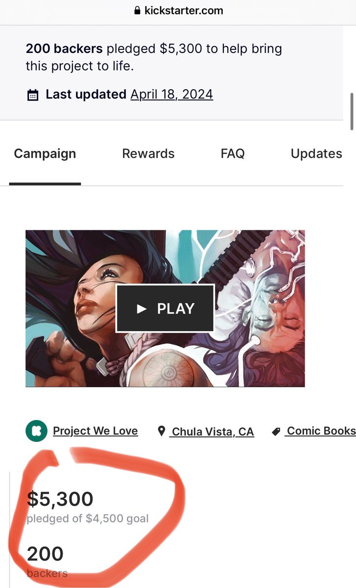 #CaliforniaInc #3 successfully funded! Thank you to everyone who backed it!