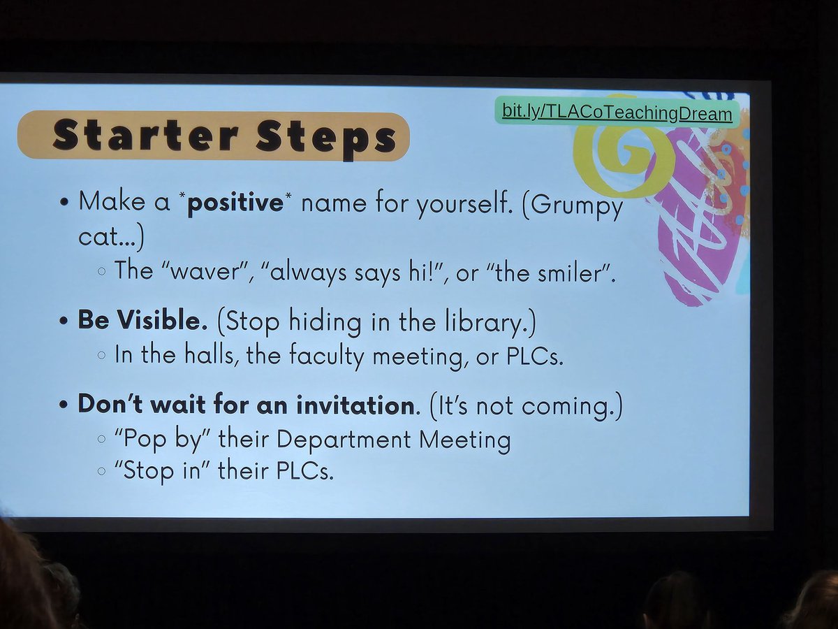 Never minimize your connections. Thank you!  Laurie Bruns @FrenshipISD #TLA2024