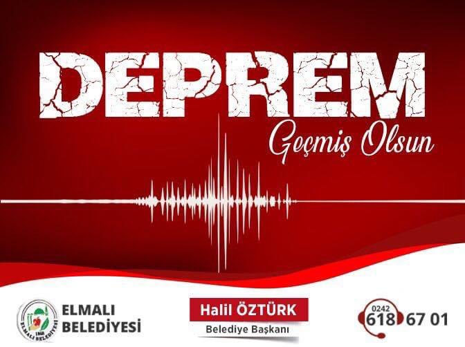 Tokat’ta meydana gelen 5.6 şiddetindeki deprem sebebi ile tüm vatandaşlarımıza geçmiş olsun dileklerimi iletiyor, can ve mal kaybı olmamasını temenni ediyorum.

#GeçmişOlsunTokat