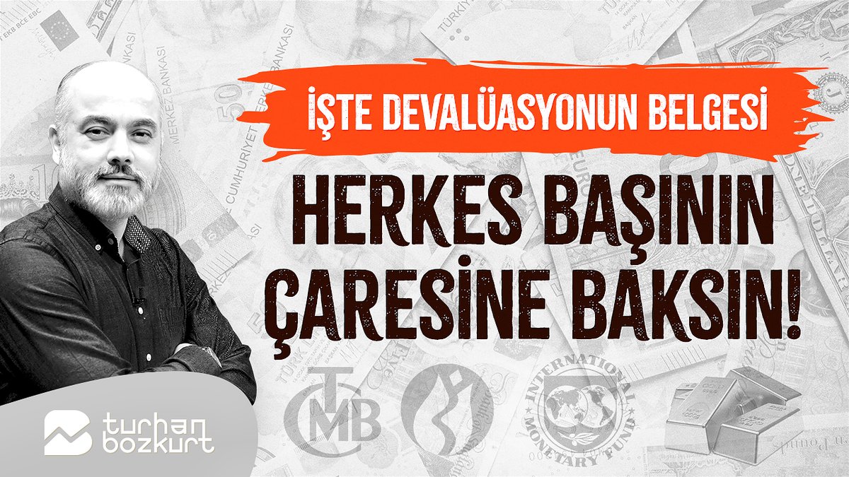 🛑 Devalüasyon planı kapalı kapılar ardında tıkır tıkır işliyor. 

💰 Arka kapı satışları, algı operasyonları ve rasyonel kılıfında kulaktan kulağa yayınlan yalanlara rağmen dolar tırmanmaya devam edecek. 

📝 Develüasyonun belgesinde çarpıcı rakamlar var. 

🎢 Resesyon, yüksek