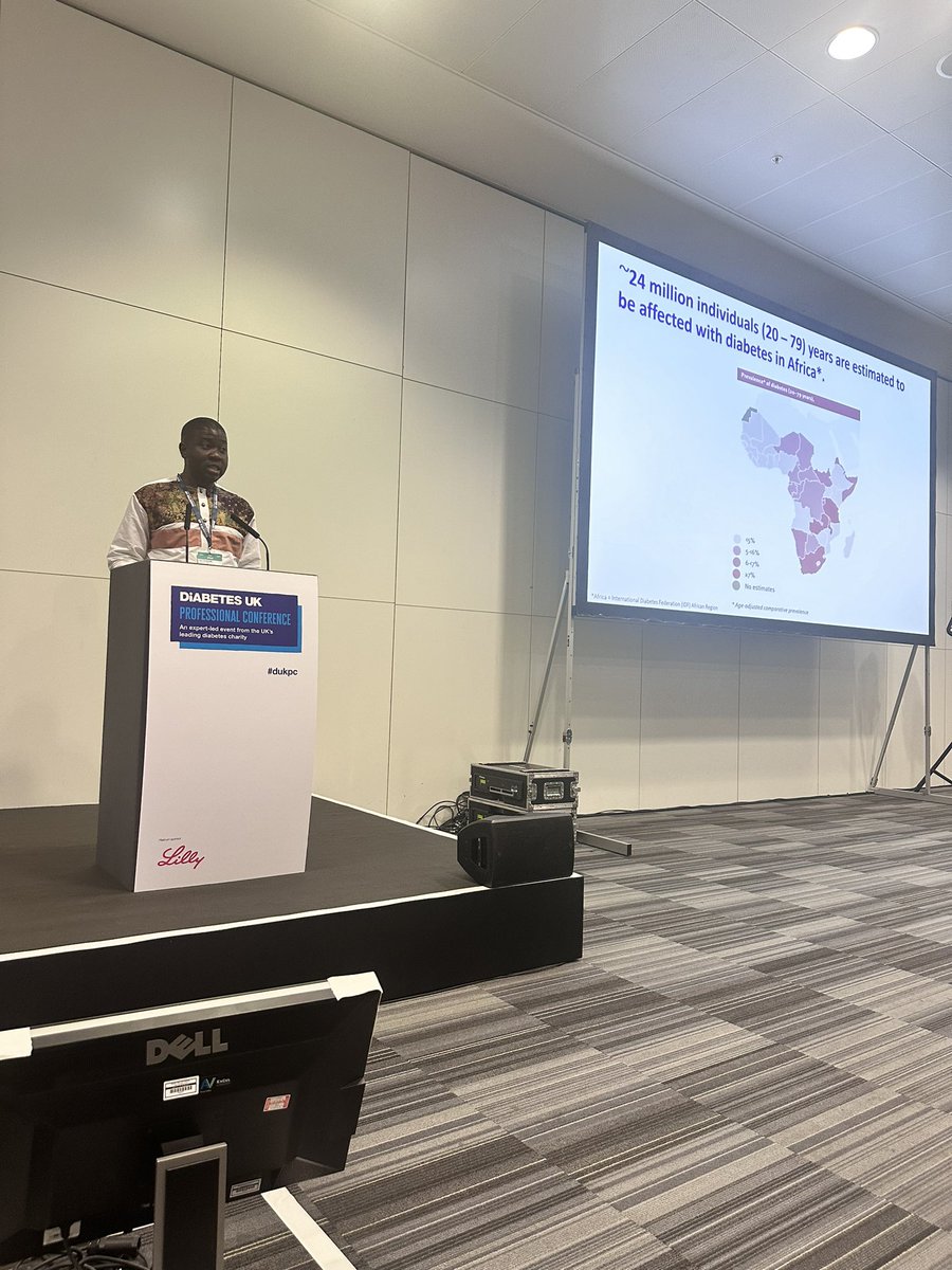 Great to see @JcKatte presenting about early-onset diabetes phenotypes in Africa. A great speaker 🔈 Congrats Jean-Claude ☺️