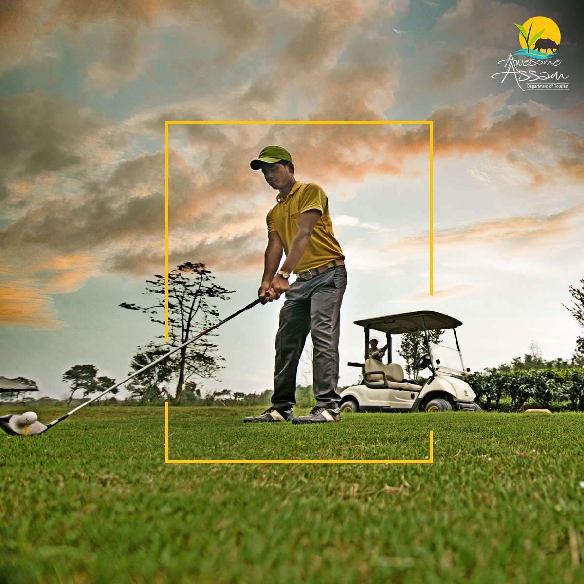 Assam has 22 tea garden golf courses, most of them 80 to 100 years old. Get a fine experience of playing in this special beauty and enjoy some exhilarating Golf sessions.

#AwesomeAssam
#AssamTourism
#Tourism
#Golf
#TeaGolf