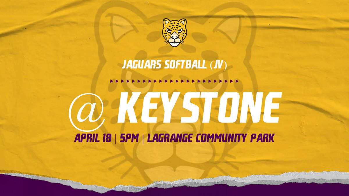 The Jaguars JV head to Keystone tonight to take on the WildCats... First Pitch 5PM. 
#jogmode #letsgojags