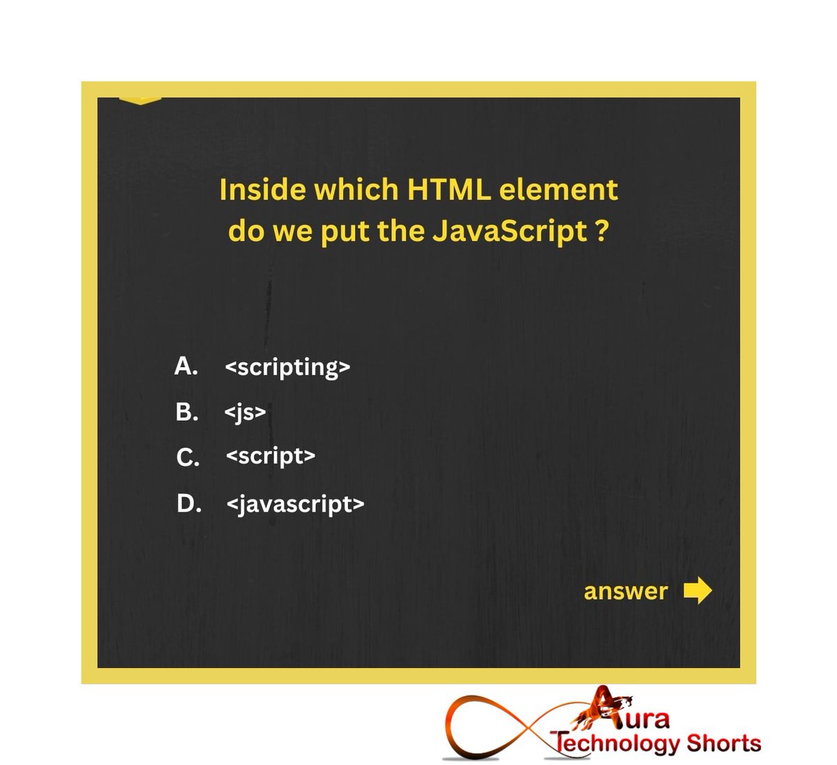 Auratechno72007's tweet image. quiz time
.....................
#QuizTimeFun #TestYourKnowledge #BrainTeasers #TriviaChallenge #QuizMaster #PuzzleTime #QuizYourself #MindGames #QuizAddict #ChallengeAccepted