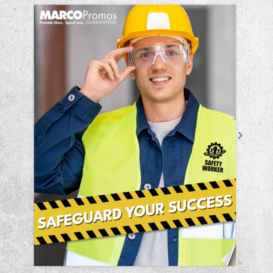 MARCOPromos's tweet image. Invest in safety to empower your employees and strengthen your reputation. From high-visibility apparel to practical first-aid essentials, we have everything you need to promote workplace well-being.

Shop the eCatalog → hubs.li/Q02tlNHr0

#ecatalog #workplacesafety