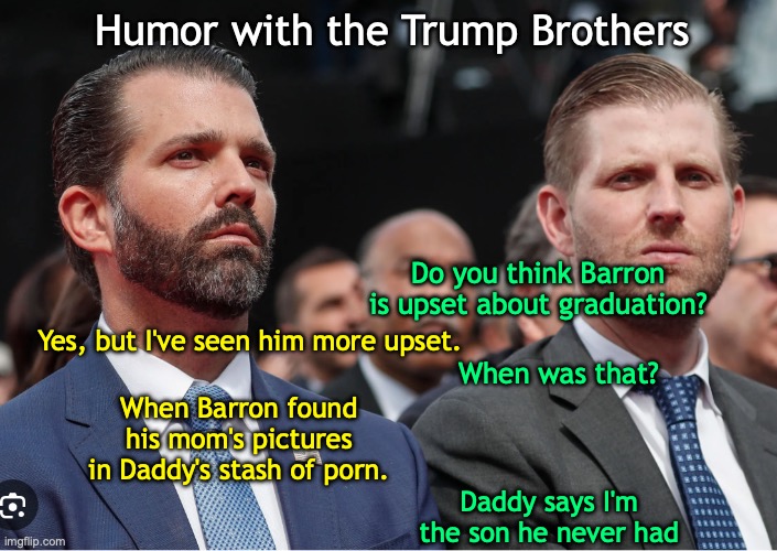 martycomroe's tweet photo. #BarronsGraduation https://t.co/LPm9bsaxOc