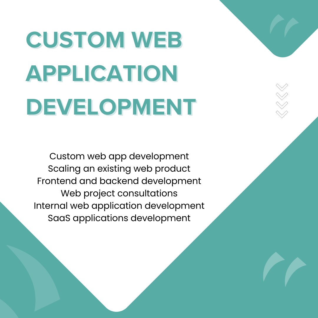 SilkData's tweet image. #SilkData follows best practices in developing custom web applications - silkdata.tech/web-applicatio…
We cover a broad spectrum of needs for #businesses looking to enhance their online presence, optimize operations and deliver value to their customers.

#WebDevelopment #CustomApps