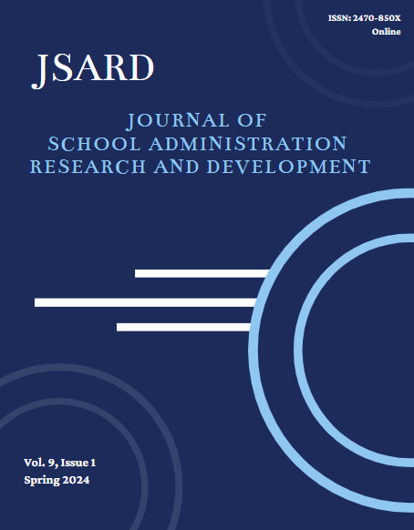 JoshKunnath's tweet image. I'm pleased to announce that JSARD has published its 2024 Spring Issue!

Our open-access academic journal publishes research &amp;amp; practitioner-focused articles on K-12 educational leadership. 

We invite you to read, reflect, and share: ojed.org/index.php/JSARD

#edchat #leadupchat