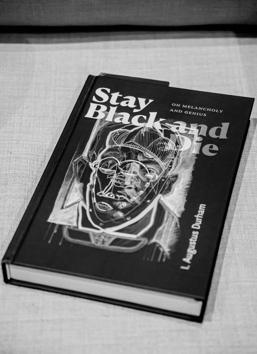 Oh the events you’ll have!

Meet me and my interlocutors <a href="/brittnayproctor/">Brittnay L. Proctor</a>, <a href="/CRileySnorton/">C. Riley Snorton</a>, and @nylefort over the next week as we converse about Stay Black and Die: On Melancholy and Genius (DUP, 2023).

Check the comments for links and event details—see you then!