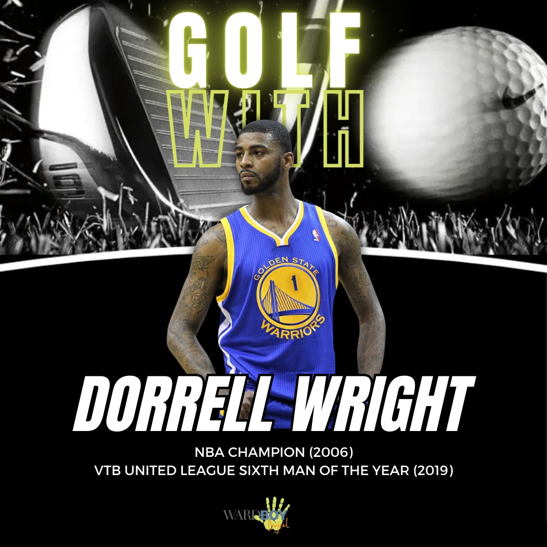 Join us as we welcome NBA powerhouse Dorrell Wright to our 1st Bay Area Golf Tournament! With a standout career including stints with the Golden State Warriors, Dorrell brings his winning mentality to the greens. Don't miss this chance to tee off with a hoops legend Link in bio