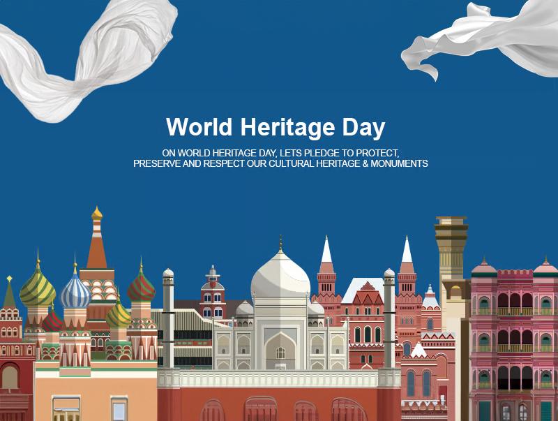 Happy #WorldHeritageDay Let's celebrate our diverse heritage, from ancient monuments to cherished traditions. Together, let's preserve this invaluable legacy for future generations. #HeritageDay #CulturalLegacy #heritage #monuments #Folklore #PreserveOurLegacy