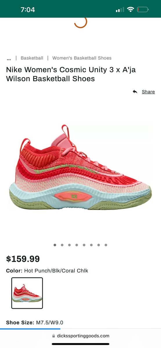 Wait Sooooo when people had a Chance to Support This Aja Wilson Shoe/Colorway, did ANYONE Buy it?! 🤔 Ya’ll do too much #FakeCaring on this App! #SelectiveOutrage Is Dangerous in these Spaces. #ButWhatDoIKnow 🤷🏽‍♂️