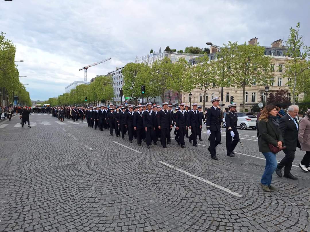 Le mercredi 17 avril 2024, invités par le Comité des Médaillés de la Jeunesse des Sport et de l’Engagement Associatif (CDMJSEA 77), les JSP de plusieurs sections de Seine-et-Marne ont participé au ravivage de la flamme du soldat inconnu sous l’Arc de Triomphe à Paris.