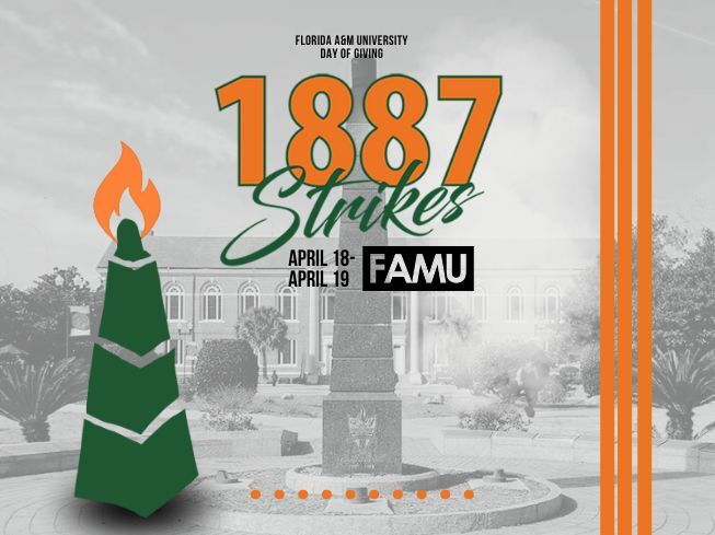 Please forgive us. The previous post did not include the correct link for this year's 1887 Strikes Campaign. Please use the following links for day of giving and beyond. Giving Link - ow.ly/aKtb50RjfGq Text to give - FAMUNAA to 71777