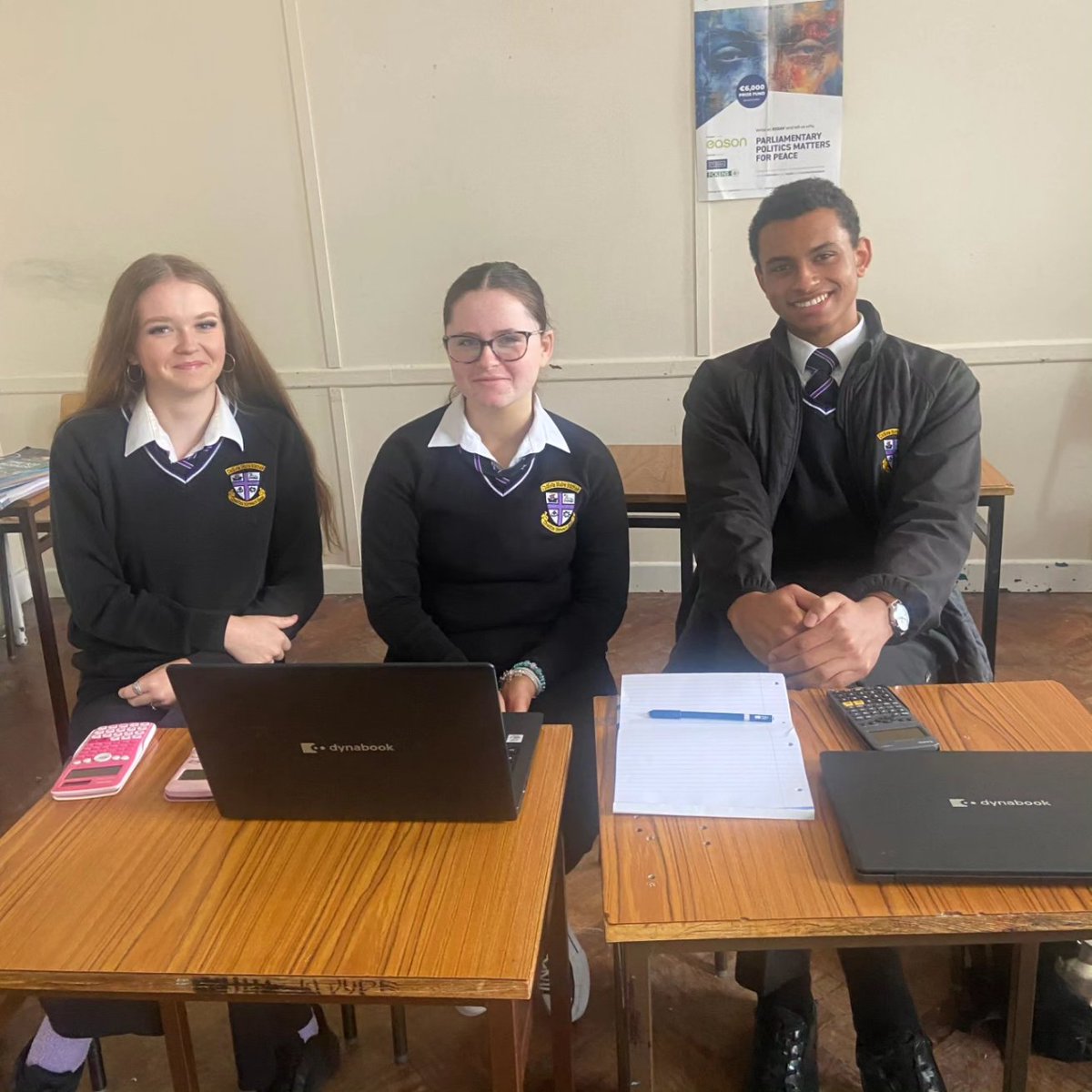 CMMGalway's tweet photo. Great teamwork going on @cmmg as Ms. Danahers 3rd year Business students took part in the Bank of Ireland Money Smarts challenge 2024
#bankofireland #MoneySmartWeek https://t.co/2otla8sz5B